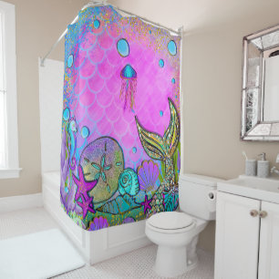 Mermaids & Sea Shells Under the Sea Sparkle