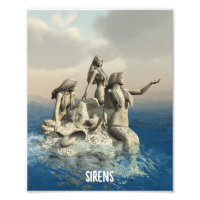 Mermaids statue. Customized