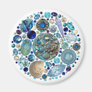 Mermaid's Treasure 1 Magnet