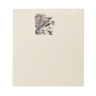 Mermaids Vintage Victorian Illustration Notepad