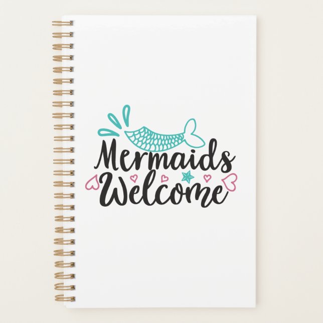 Mermaids Welcome Planner (Front)