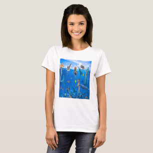 Mermaids with dolphins T-Shirt