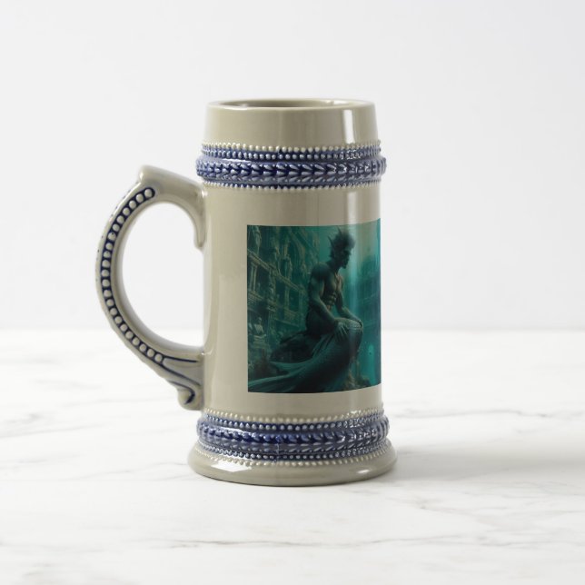 Merman Beer Stein (Left)