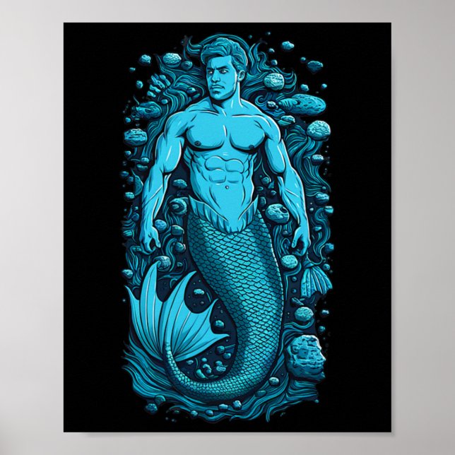 Merman Gay Cruise For Men Beaches Boats And Bros  Poster (Front)