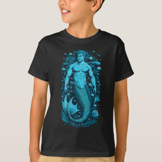 Merman Gay Cruise For Men Beaches Boats And Bros  T-Shirt