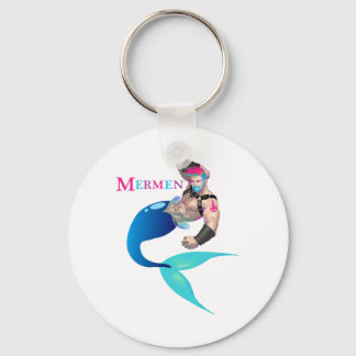 Merman Gay Cruise S For Men Beaches Boats And Bros Keychain