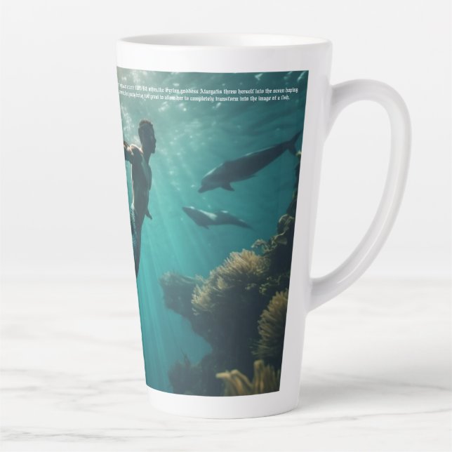 Merman Latte Mug (Right)
