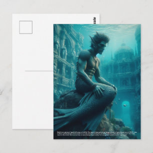 Merman Postcard