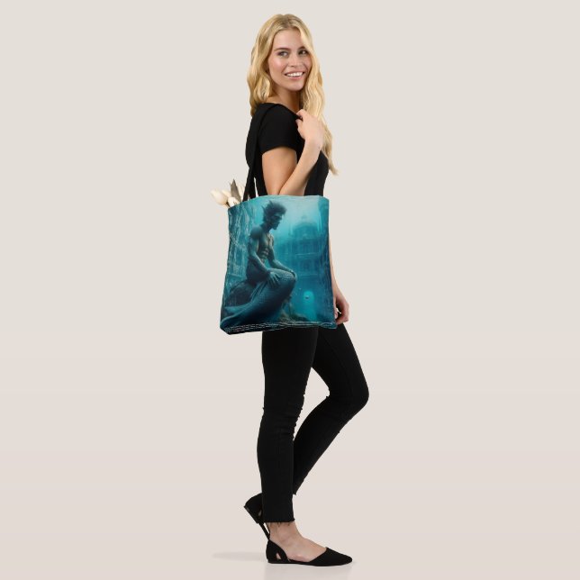 Merman Tote Bag (On Model)