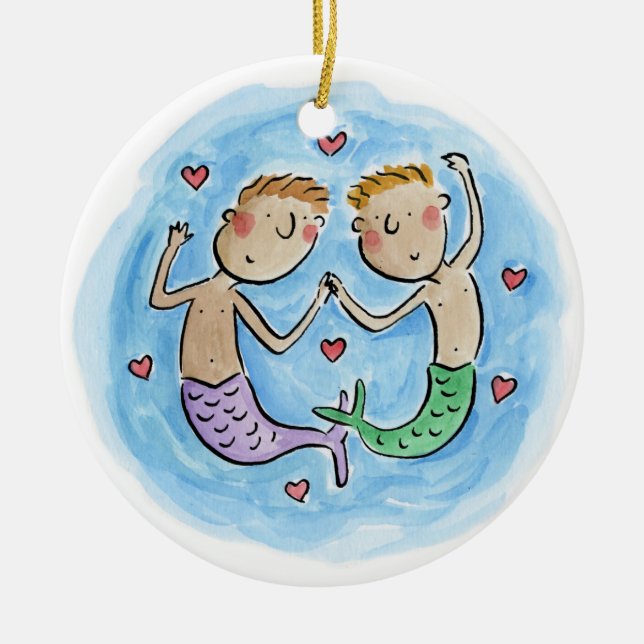 Mermen Ornament (Front)