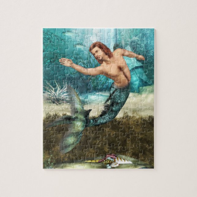 Mermen Puzzle (Vertical)