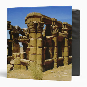 Meroitic kiosk binder