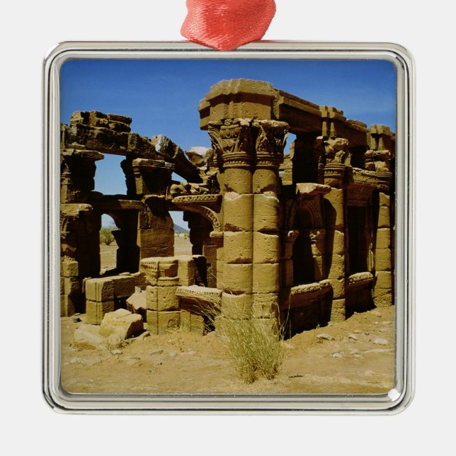 Meroitic kiosk metal ornament (Front)