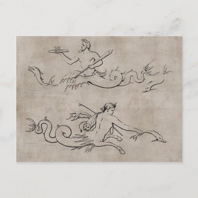 Merpeople Postcard (Front)