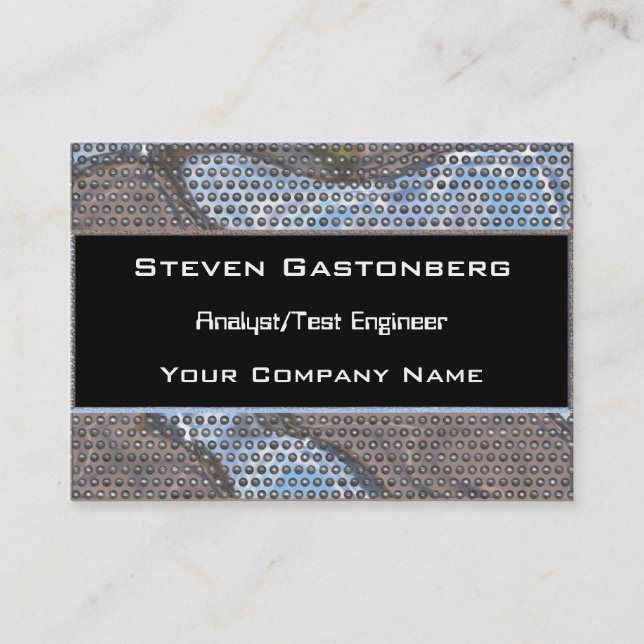 Merperteshale Modern Business Card (Front)
