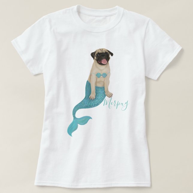 Merpug T-Shirt (Design Front)