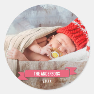 Merrier Christmas Holiday Photo Sticker