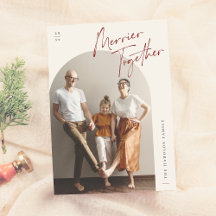 Merrier Together Arch Photo Christmas