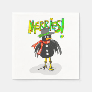 MERRIES cocktail napkins