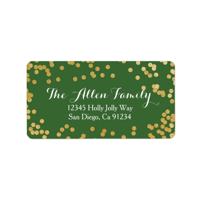 Merriest Christmas Address label (Front)