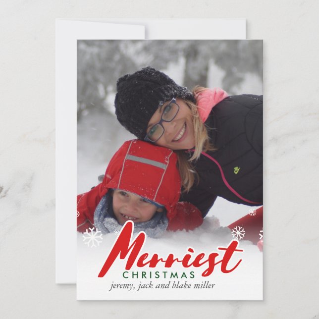 Merriest Christmas Card | CHRISTMAS (Front)