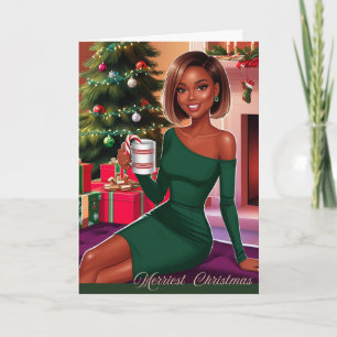 Merriest Christmas Holiday Card