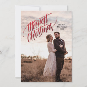 Merriest Christmas Holiday Card