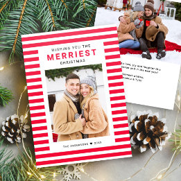Merriest Christmas Striped