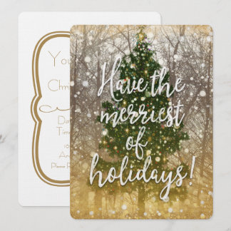 Merriest of Holiday Parties Invitation