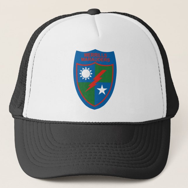 Merrill's Marauders Trucker Hat (Front)
