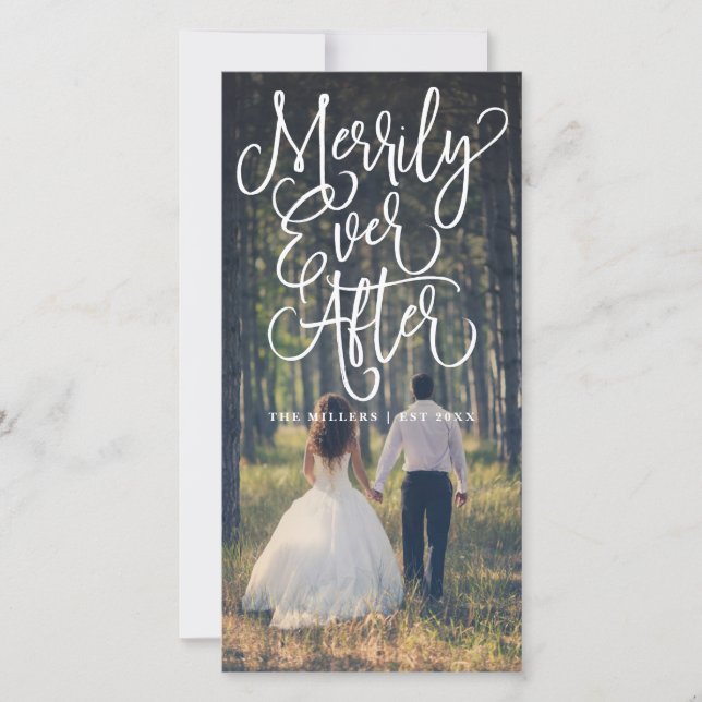Merrily Ever After Wedding Holiday Full Photo (Front)