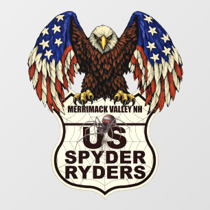 Merrimack Valley NH Chapter - Decal Eagle Logo