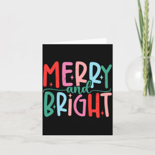Merry &amp; Bright Moody &amp; Uptight Matching Co Card