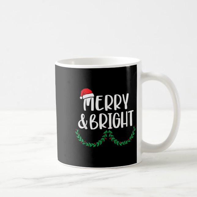 Merry &amp; Bright Moody &amp; Uptight Matching Co Coffee Mug (Right)