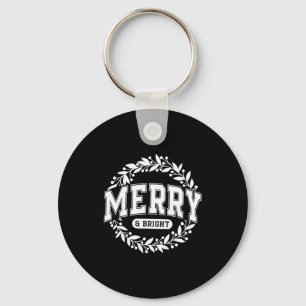 Merry & Bright Moody & Uptight Matching Co Keychain