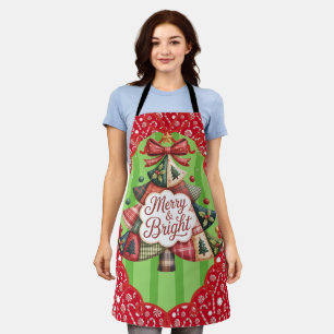 Merry And Bright Apron