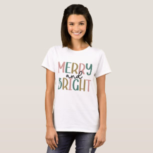 Merry And Bright Boho T-Shirt