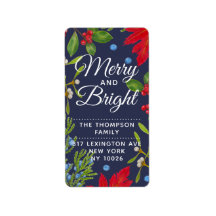 Merry and Bright • Botanical Winter Plants Holiday