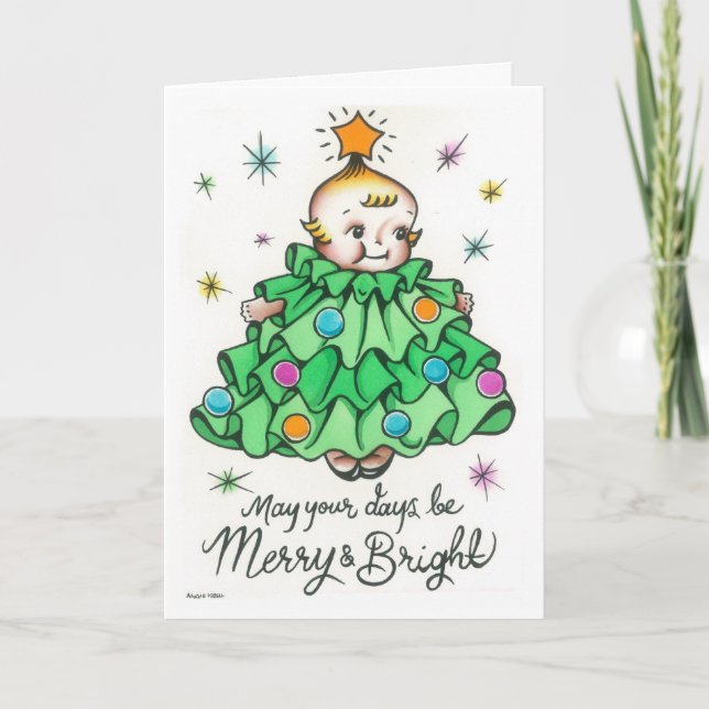 Merry and Bright Card (Front)