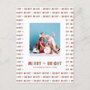 Merry and Bright Christmas Card