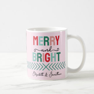 Merry and Bright Christmas Coffee Mug