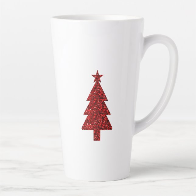 Merry and Bright Christmas Latte Mug (Right)