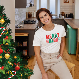 Merry And Bright Christmas  T-Shirt