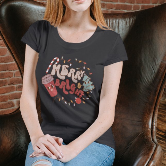 Merry and Bright: Christmas T-Shirt (Creator Uploaded)