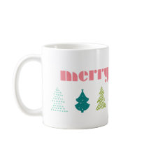Merry and Bright Christmas Tree Mug