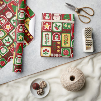 Merry and Bright Christmas  Wrapping Paper