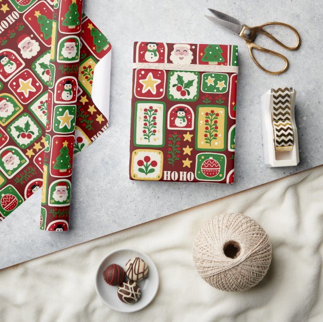 Merry and Bright Christmas  Wrapping Paper (Crafts)