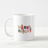 Merry and Bright Colourful Retro Typography