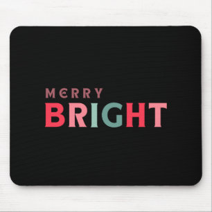 Merry And Bright Cute Colorful Toddler T Shirt Mouse Pad
