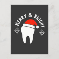 Merry and Bright Dental Dentist Christmas  